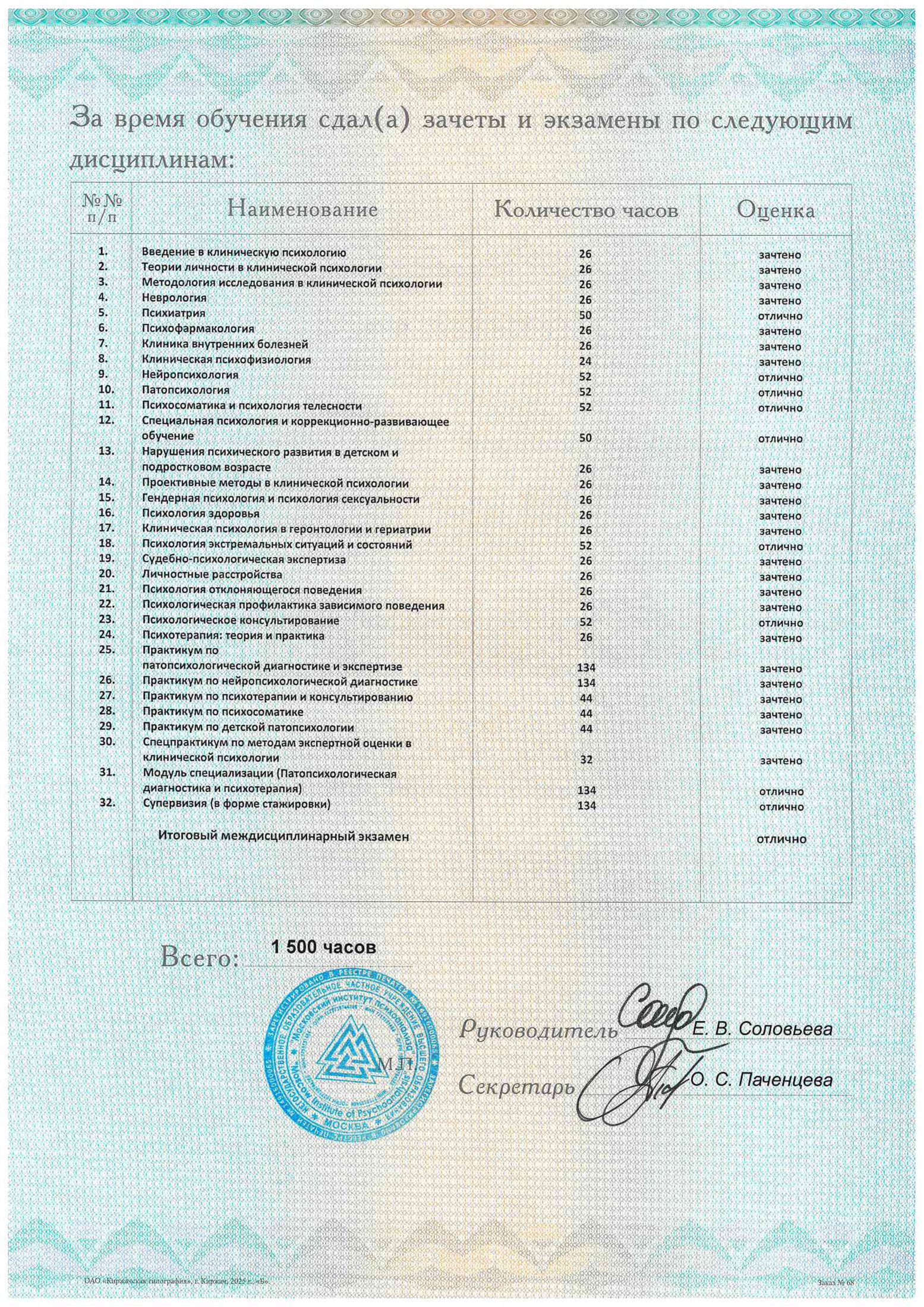 Московский институт психоанализа, страница 3