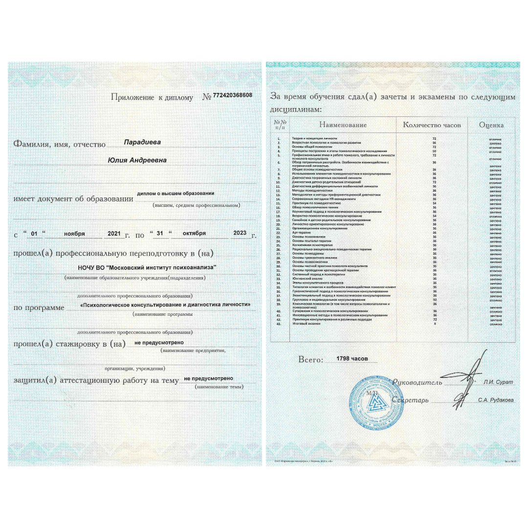 Московский институт психоанализа, страница 2